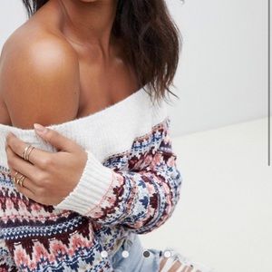 Abercrombie & Fitch Fairisle sweater